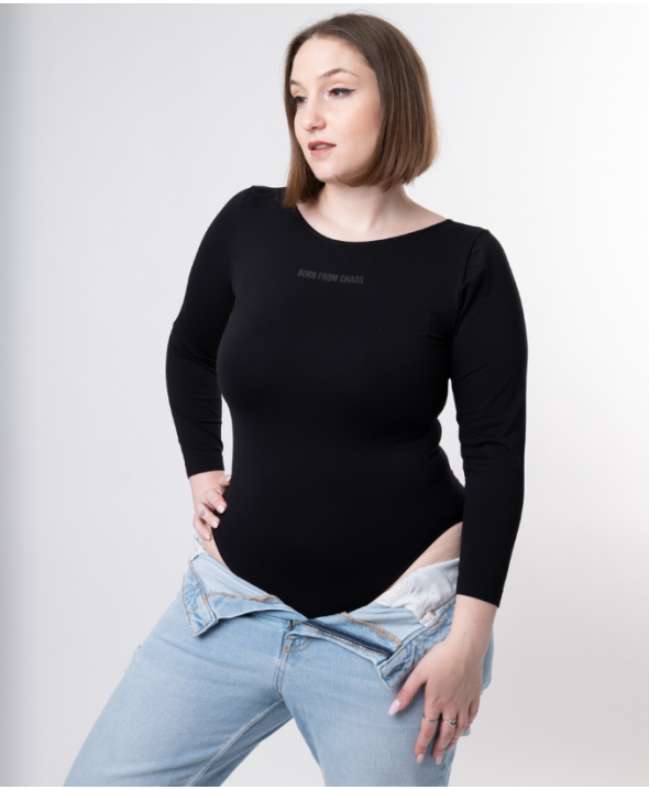 Body seamless manica lunga...