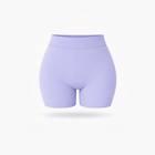 Shorts Vita Alta Lilla Curvy per Taglie Forti | Leela Lab