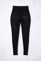 Leggings Anticellulite Supermatte 90 DEN Nero Curvy per Taglie Forti | Leela Lab