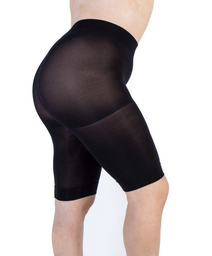 Antisfregamento Supermatte Modellante 90 DEN Nero Curvy per Taglie Forti Plus Size | Leela Lab