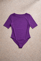 Body Manica Corta - Viola