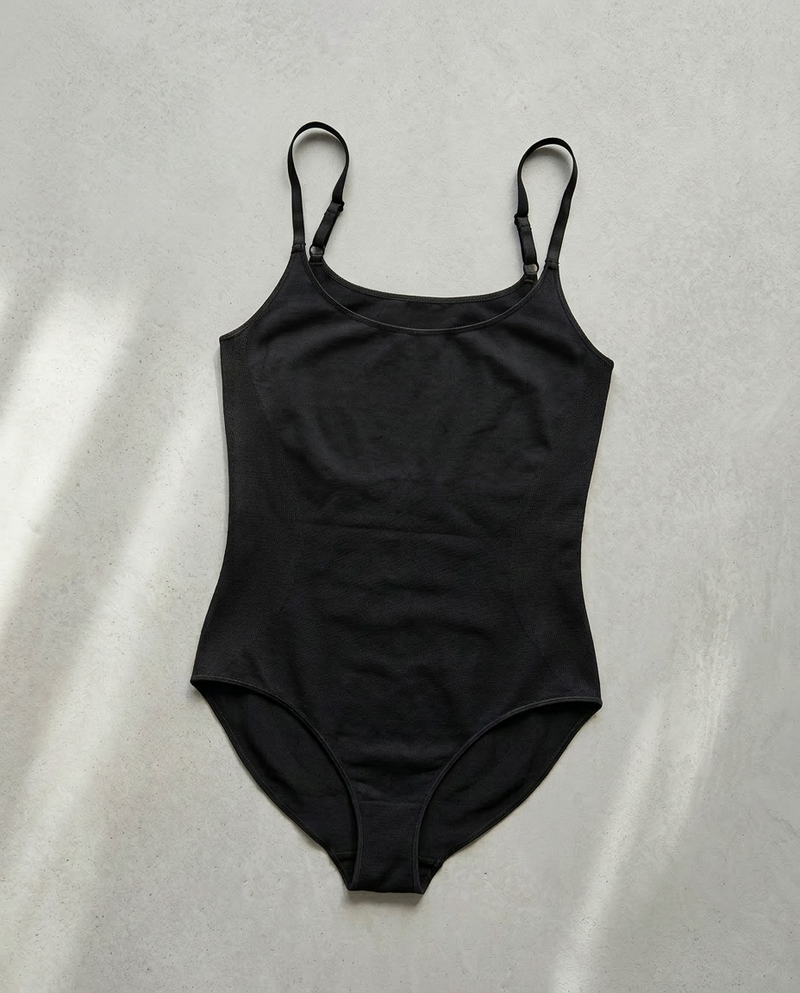 Body Modellante Nero Curvy per Taglie Forti | Leela Lab