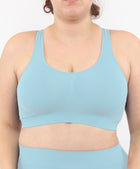 Bralette Verde Acqua Curvy per Taglie Forti Plus Size | Leela Lab