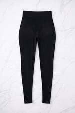 Leggings Modellanti Nero Curvy per Taglie Forti | Leela Lab
