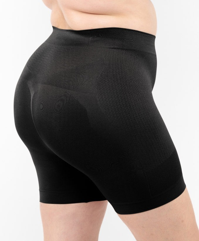Shorts Vita Alta Modellanti - Nero