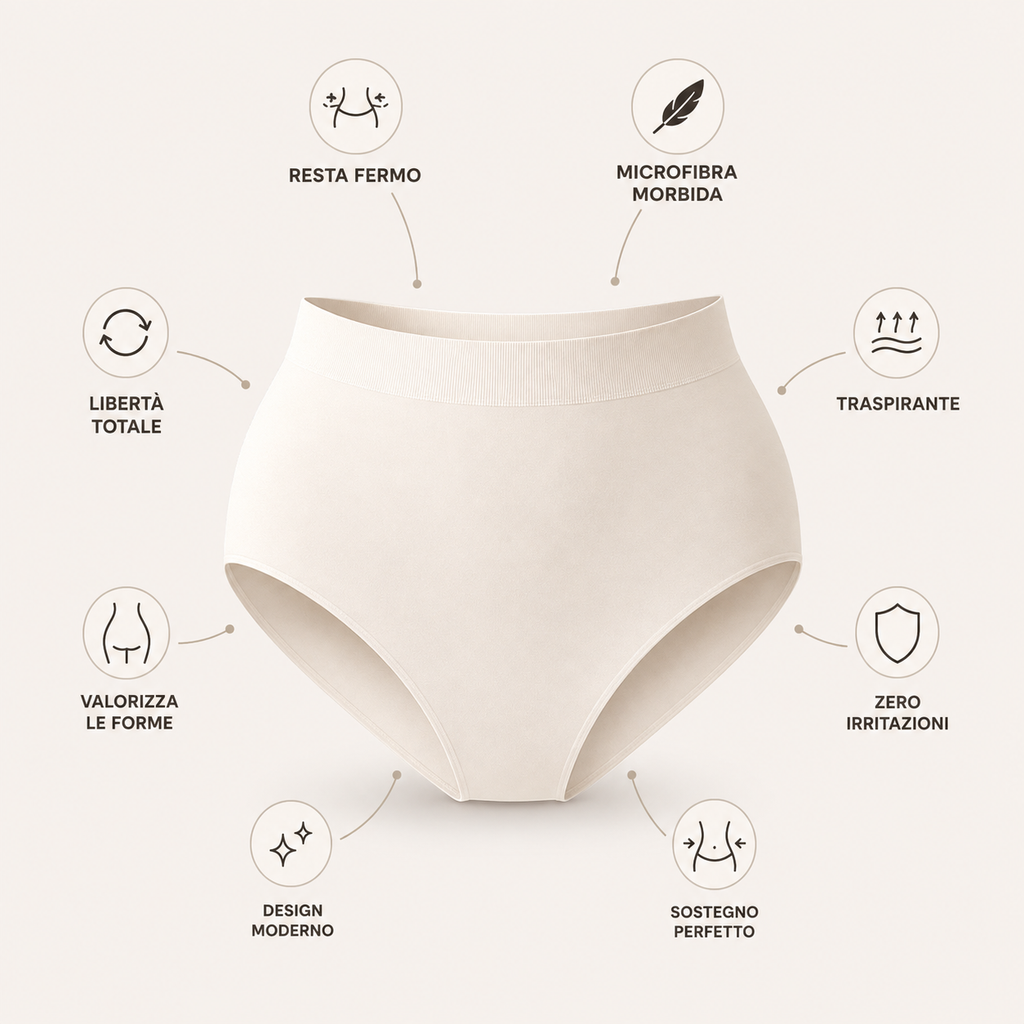 Slip Vita Alta Modellante - Cipria