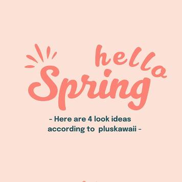 Welcome Spring: 4 outfit ideas according to @pluskawaii 

#leelalab #tights #welcomespring #curvystyle #colorfuloutfit #season
